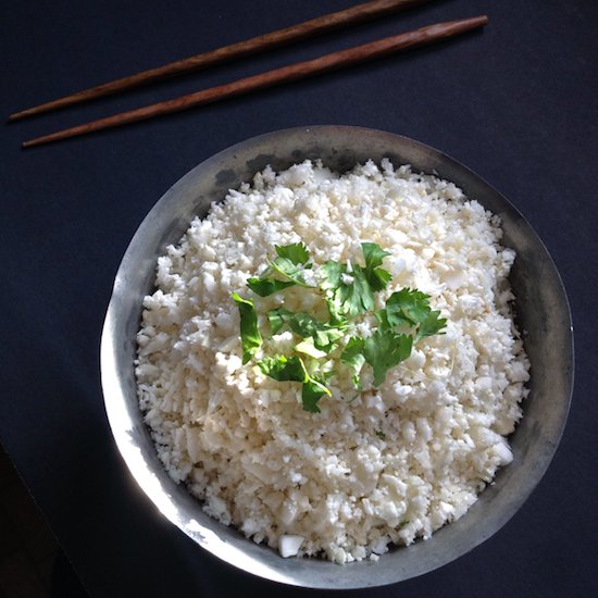 Cauliflower Paleo Rice