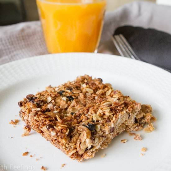 Healthy Vegan Snack Bars