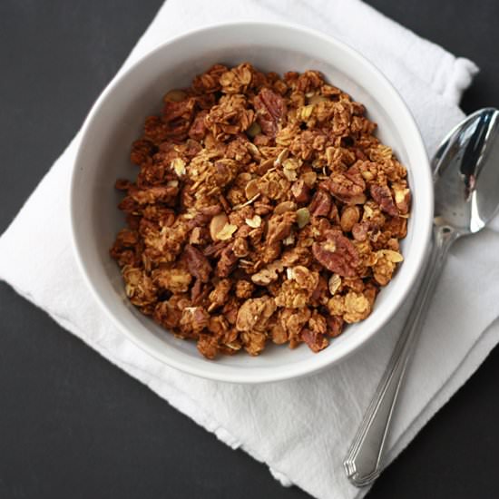 Maple Pumpkin Granola