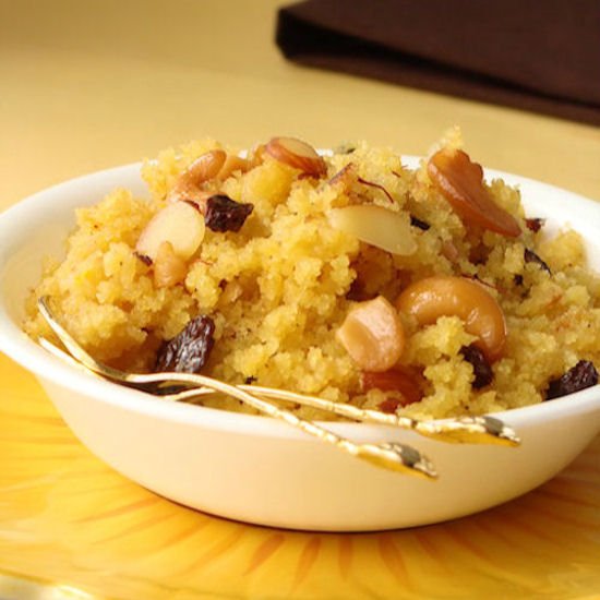 Rava kesari Semolina pudding