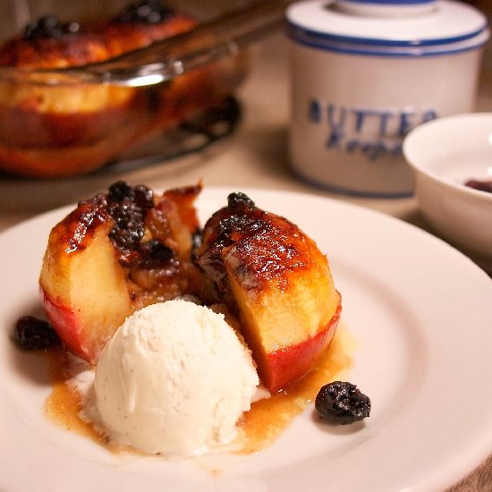 Baked Apples Stuffed Fruit & Nuts