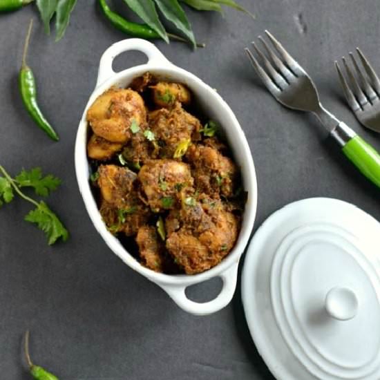 Spicy Andhra Chicken fry