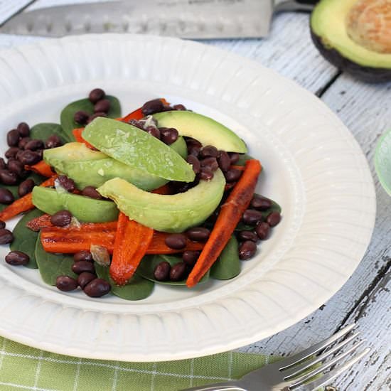 A Hearty Vegan Salad