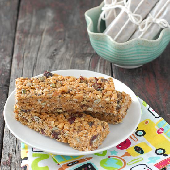 Supersonic Peanut Butter Energy Bar