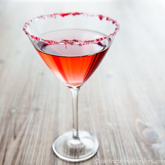 Gingerbread Cherry Cocktail