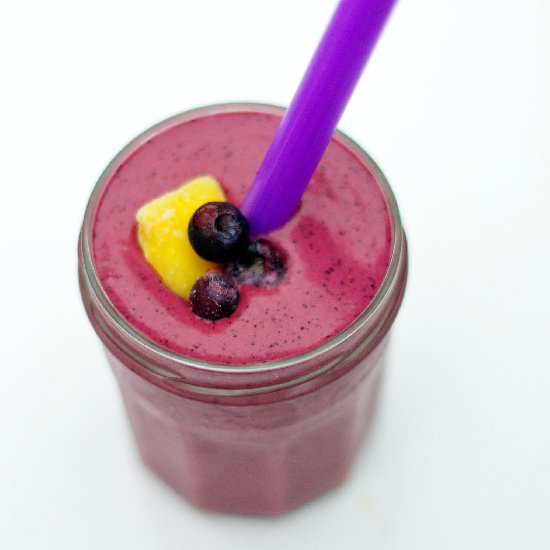 Blueberry Mango Smoothie