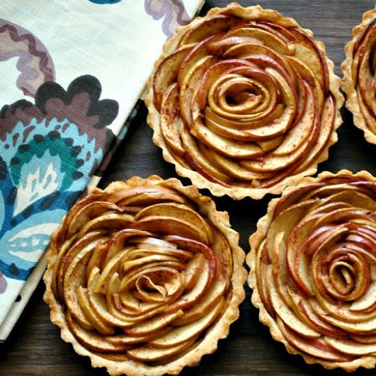 Rosette Apple Pie Tartletts