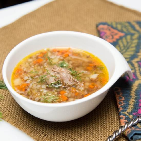 Healthy Buckwheat Soup