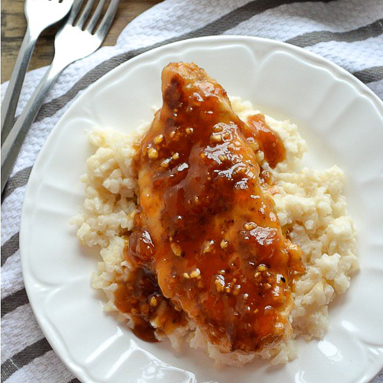 Apricot Glazed Chicken