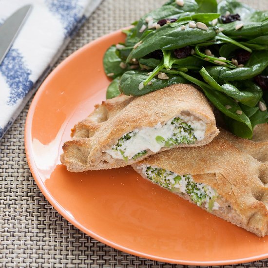 Broccoli & Ricotta Calzones