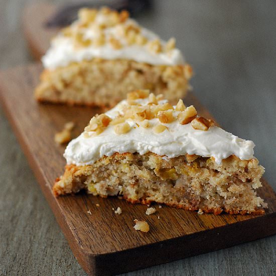 Low Sugar Banana Nut Scones