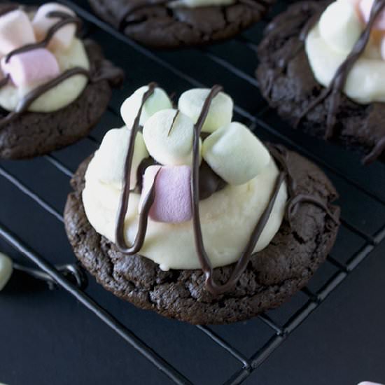 Hot Chocolate Cookies