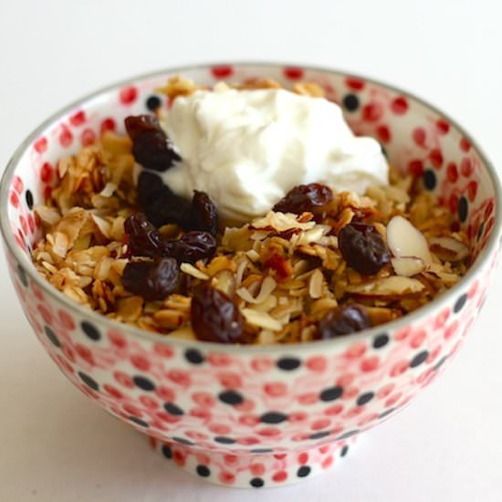 Healthy Homemade Granola