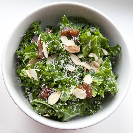 Kale, Almond & Date Salad