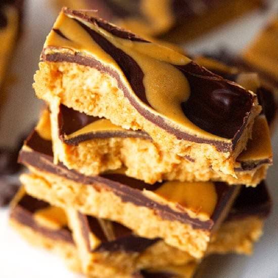 No-Bake Reese’s Peanut Butter Bars