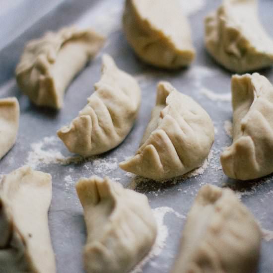 Collard Greens Jiaozi