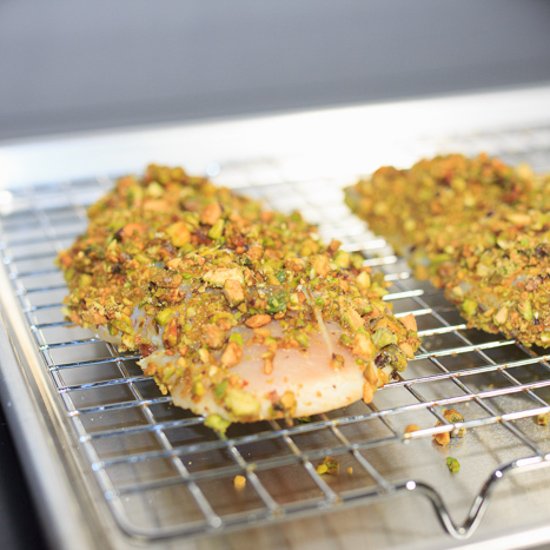 Baked Pistachio Crusted Chicken