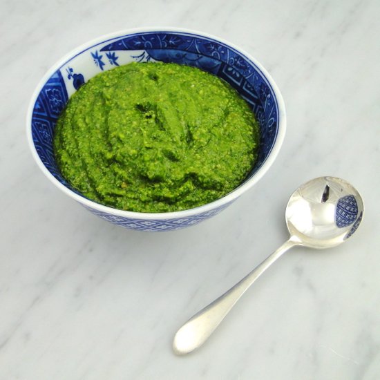 Basil and Spinach Pesto