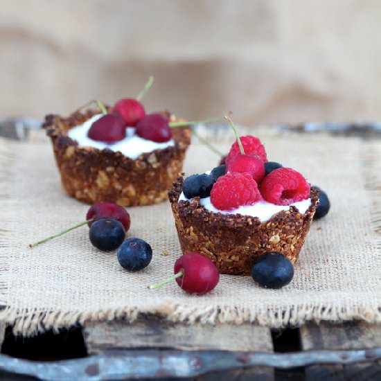 Healthy Breakfast Granola Cups