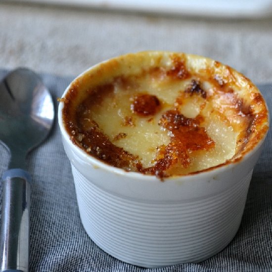 Eggless Creme Brulee