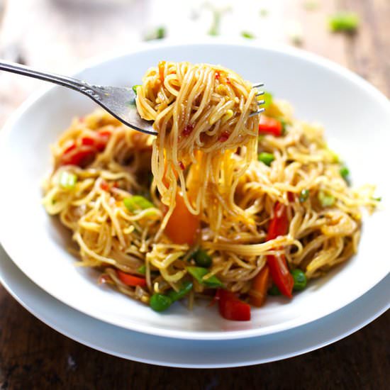 Stir Fried Singapore Noodles