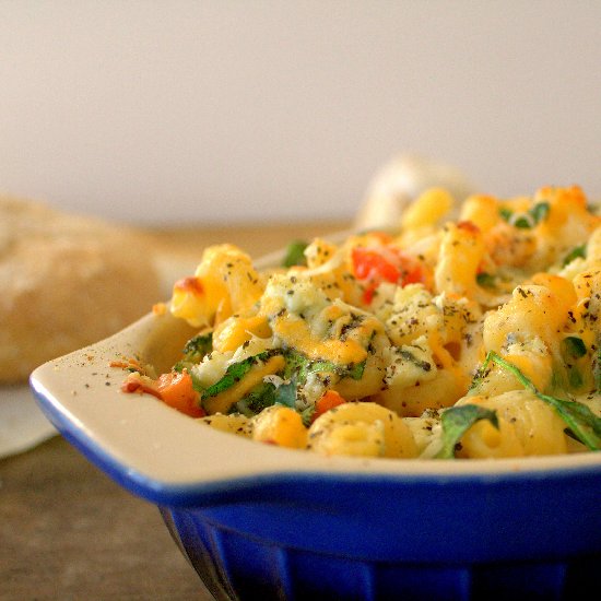 Fancy Baked Macaroni and Cheese