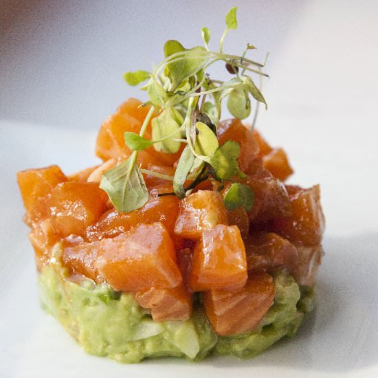 Salmon Ceviche with Avocado