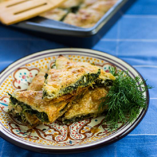 Spinach and Feta Borek