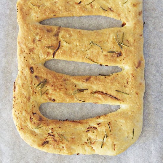 Onion & Rosemary Fougasse