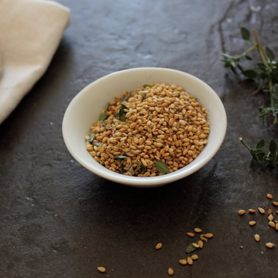 Spice Mix with Sesame and Thyme