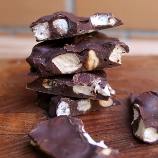 Easy Rocky Road Bark