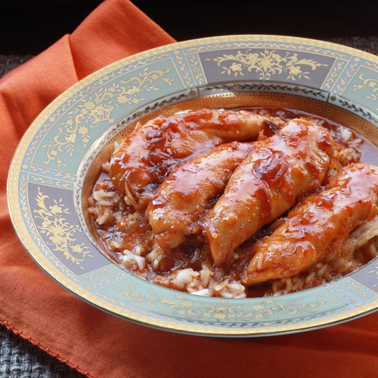 Apricot Glazed Chicken