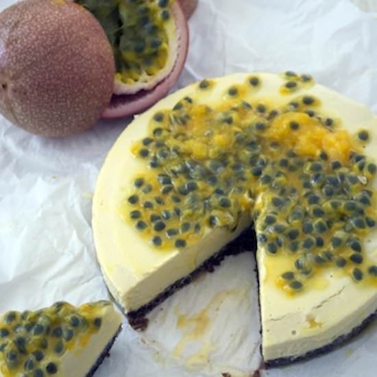 Tropical Passion Fruit Cake