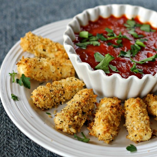 Oven Baked Cheese Sticks