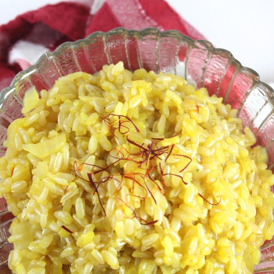 Easy Saffron Rice