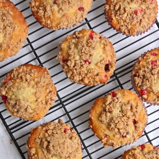 Banana Cranberry Muffins