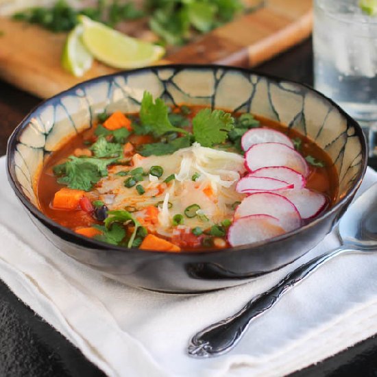 Three Bean and Corn Chili