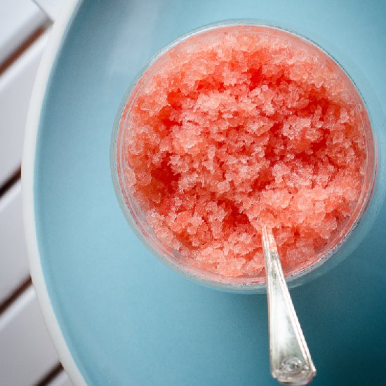 Watermelon granita