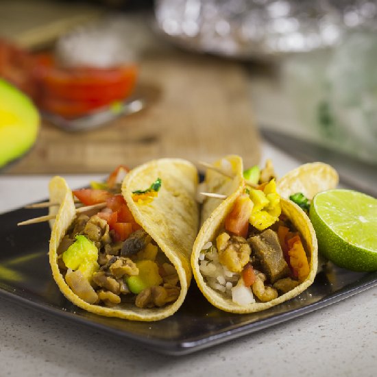 Portobello Walnut Tacos