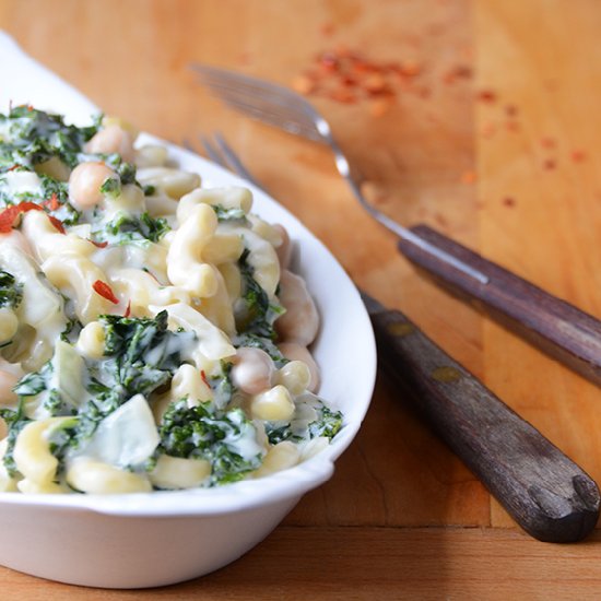 Stovetop Tuscan Mac and Cheese