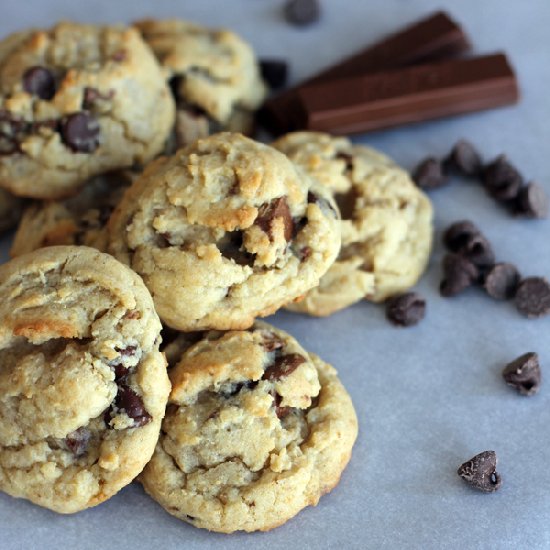 Kit Kat Chocolate Chip Cookies