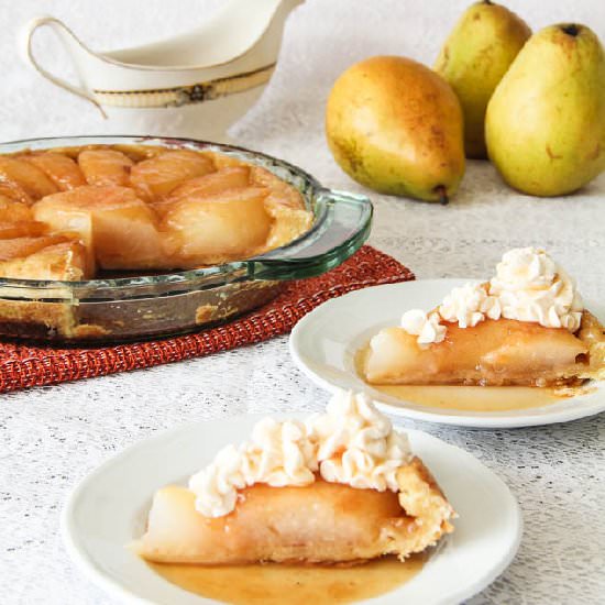 Pear Tarte Tatin