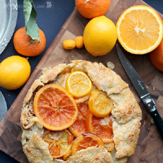 Mixed Citrus Galette