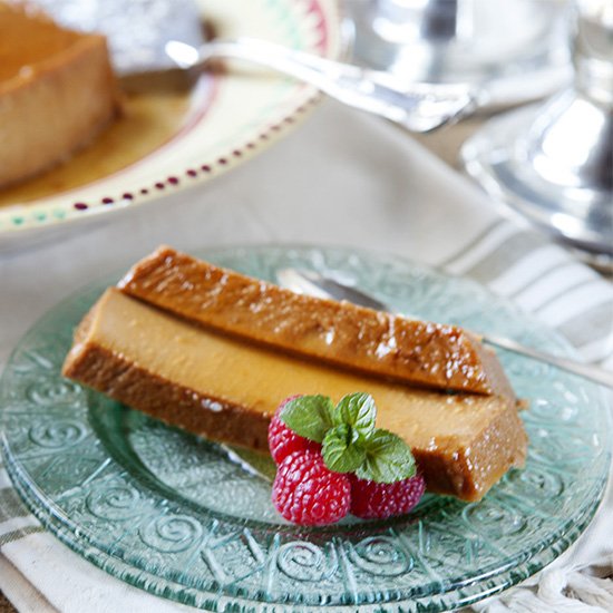 Slow Cooker Dulce de Leche Flan