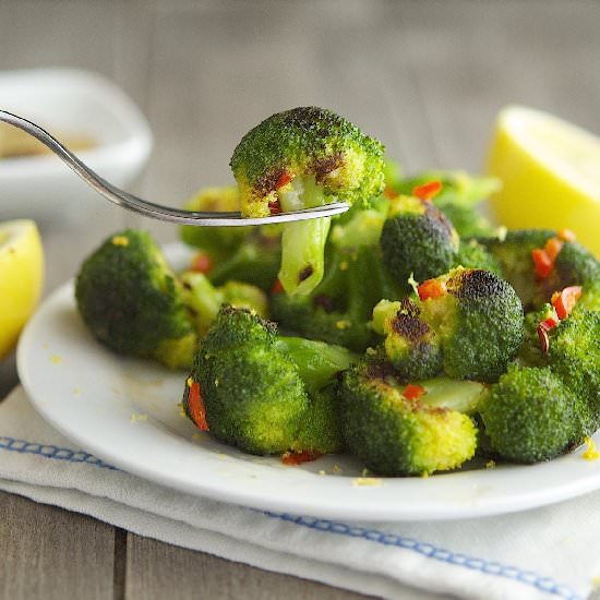 The Little Beet’s Charred Broccoli