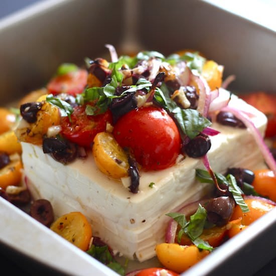 Mediterranean Baked Feta