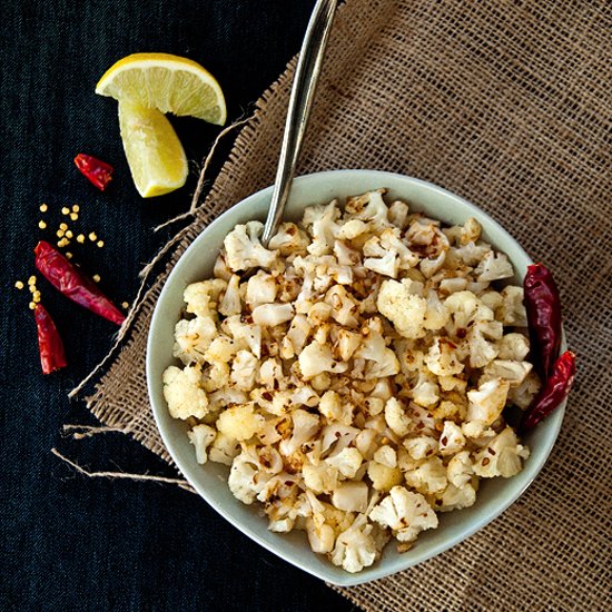 Pan Fried Cauliflower