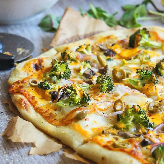 Artisan Broccoli Pizza