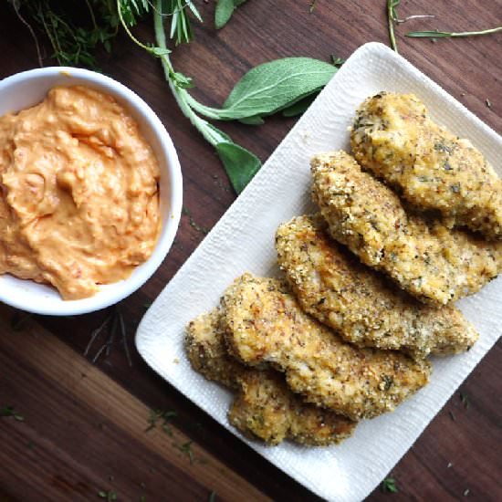 Grown-Up Chicken Fingers