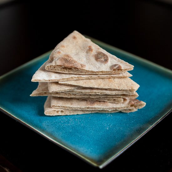 Homemade Whole Wheat Pita Bread